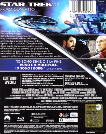Star Trek: First Contact (Star Trek: Pierwszy kontakt) (steelbook) [Blu-Ray]