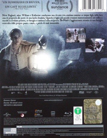 The Witch (Czarownica: Bajka ludowa z Nowej Anglii) (steelbook) [Blu-Ray]