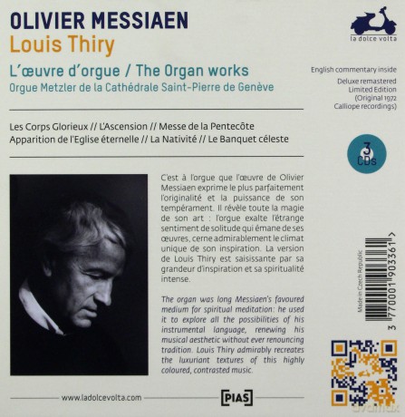 Messiaen: Oeuvres Pour Orgue Thiry [3CD]