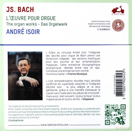 Bach: The Organ Works Isoir [17CD]