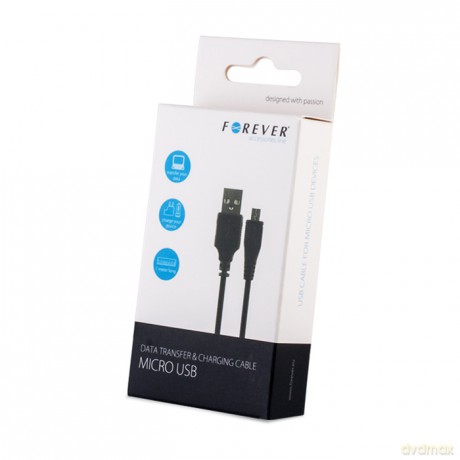 Kabel Forever micro USB 3m czarny