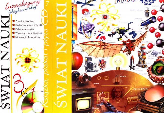 Świat Nauki. Interaktywny leksykon wiedzy [KSIĄŻKA]+[PLAKAT]+[CD]
