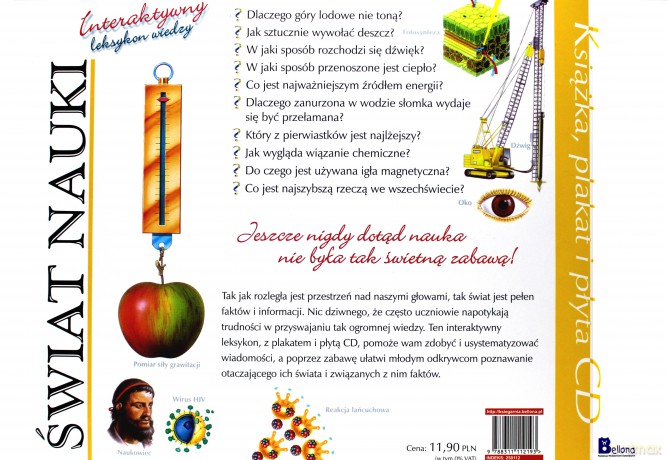 Świat Nauki. Interaktywny leksykon wiedzy [KSIĄŻKA]+[PLAKAT]+[CD]
