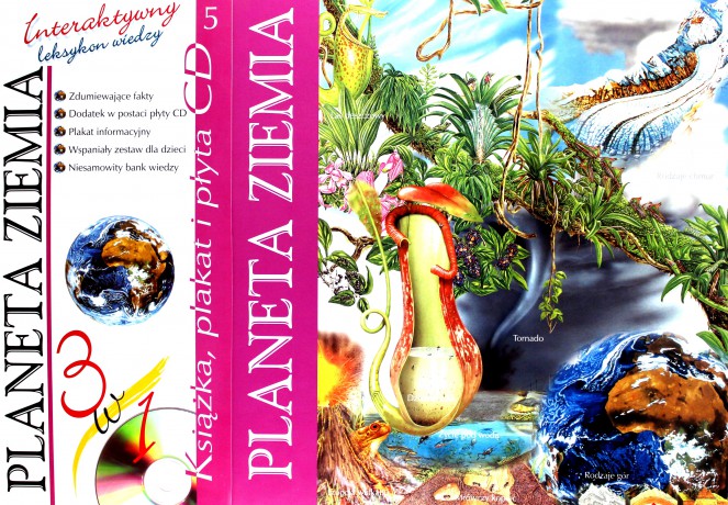 Planeta Ziemia. Interaktywny leksykon wiedzy [KSIĄŻKA]+[PLAKAT]+[CD]