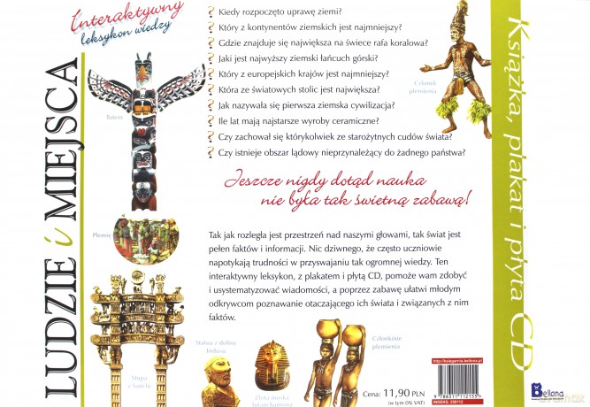 Ludzie i miejsca. Interaktywny leksykon wiedzy [KSIĄŻKA]+[PLAKAT]+[CD]