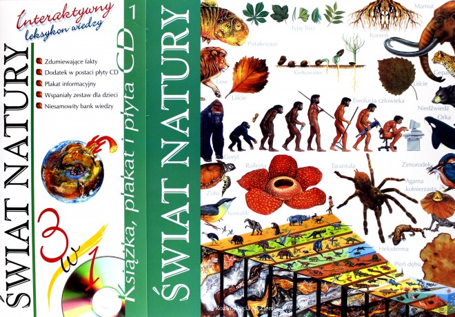 Świat natury. Interaktywny leksykon wiedzy [KSIĄŻKA]+[PLAKAT]+[CD]