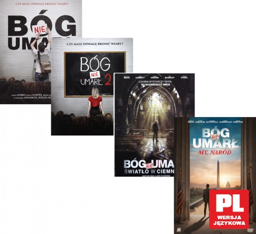 Bóg Nie Umarł Kolekcja 1-4 Pakiet [4DVD]