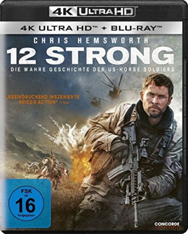 12 Strong (Dwunastu odważnych) [Blu-Ray 4K]+[Blu-Ray]