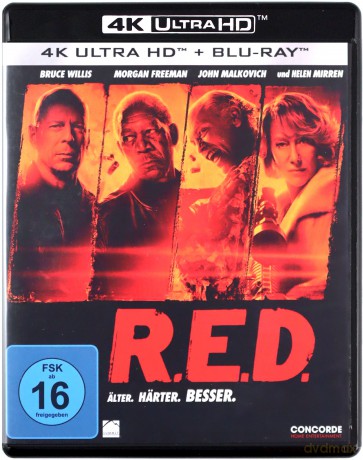 R.E.D. [Blu-Ray 4K]+[Blu-Ray]