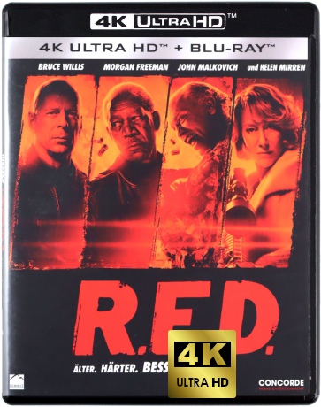 R.E.D. [Blu-Ray 4K]+[Blu-Ray]