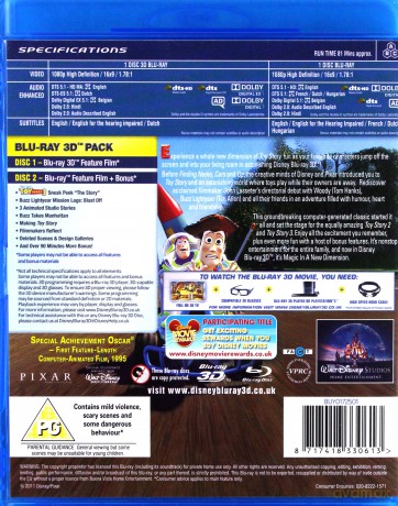 Toy Story [Blu-Ray 3D]+[Blu-Ray]