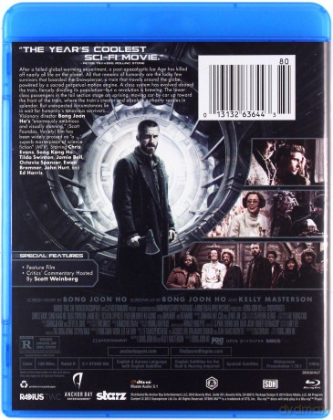 Snowpiercer (Snowpiercer: Arka przyszłości) [Blu-Ray]