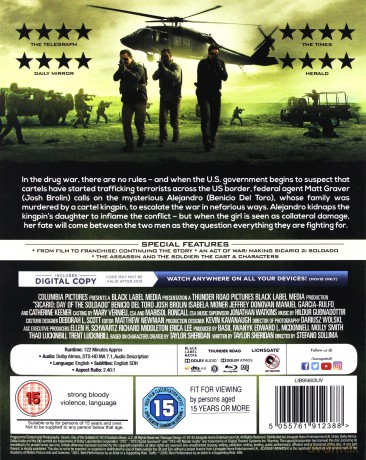 Sicario 2: Soldado [Blu-Ray]