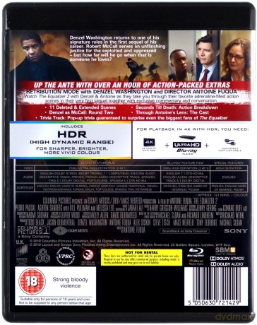 The Equalizer 2 (Bez litości 2) [Blu-Ray 4K]+[Blu-Ray]