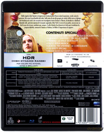 Autostopem przez galaktykę (Across The Universe) [Blu-Ray 4K]+[Blu-Ray]