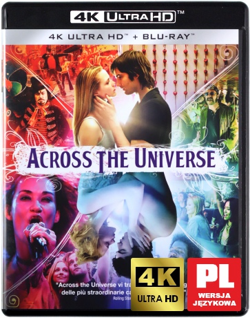 Autostopem przez galaktykę (Across The Universe) [Blu-Ray 4K]+[Blu-Ray]