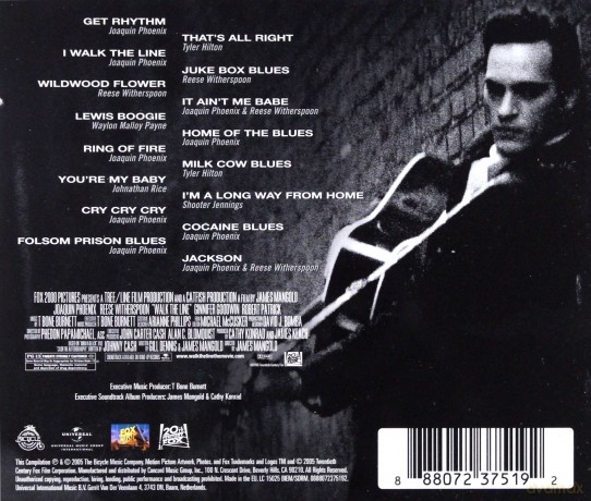 Walk the Line (Spacer po linie) [T Bone Burnett] Soundtrack [CD]