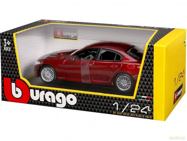 Alfa Romeo Giulia 1:24 czerwony