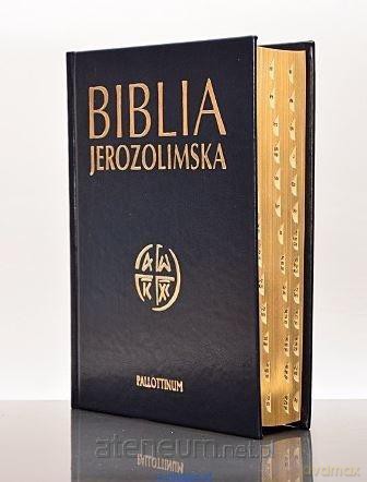 Biblia Jerozolimska - ekoprawa, peginatory, złocenia [KSIĄŻKA]