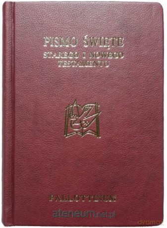 Biblia Pielgrzyma oprawa ekologiczna, panigatory [KSIĄŻKA]