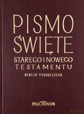 Biblia Tysiąclecia - skórzana, panigatory, złocona [KSIĄŻKA]