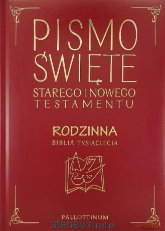 Biblia Tysiąclecia rodzinna ekooprawa, złocona [KSIĄŻKA]