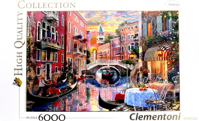 CLEMENTONI 6000 el. HQ Venice Evening Sunset [PUZZLE]