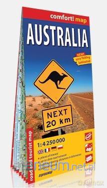 Comfort! map Australia 1:4 250 000