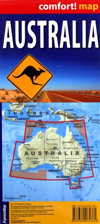 Comfort! map Australia 1:4 250 000