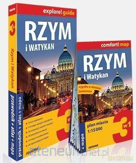 Explore! guide Rzym i Watykan 3w1 Przewodnik [KSIĄŻKA]