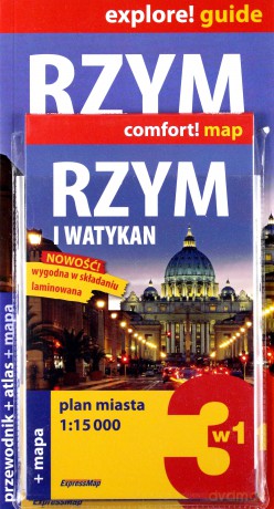 Explore! guide Rzym i Watykan 3w1 Przewodnik [KSIĄŻKA]