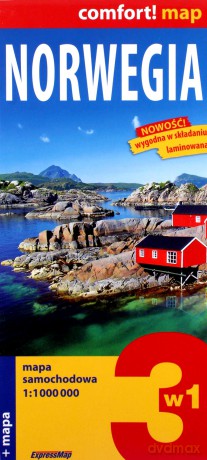Explore!guide Norwegia 3w1 przewodnik+atlas+mapa [KSIĄŻKA]