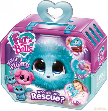 Fur Balls Aqua