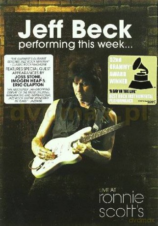 Jeff Beck: Performing This Week... Live At Ronnie Scott's [DVD]