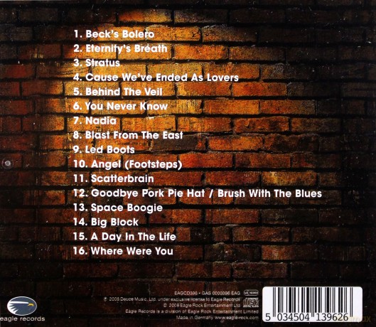 Jeff Beck: Performing This Week [CD]
