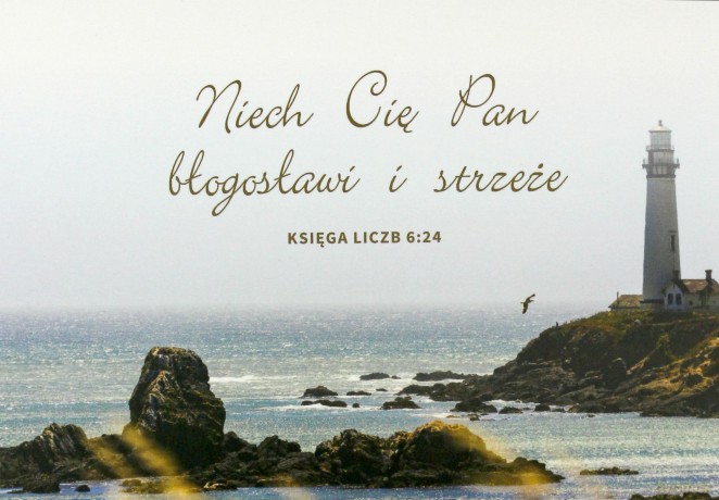 Kartka - Niech Cię Pan błogosławi i strzeże