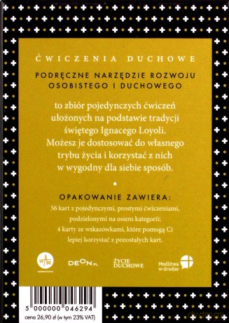 Karty - Ćwiczenia duchowe - 56 ćwiczeń - Wojciech Werhun [KSIĄŻKA]