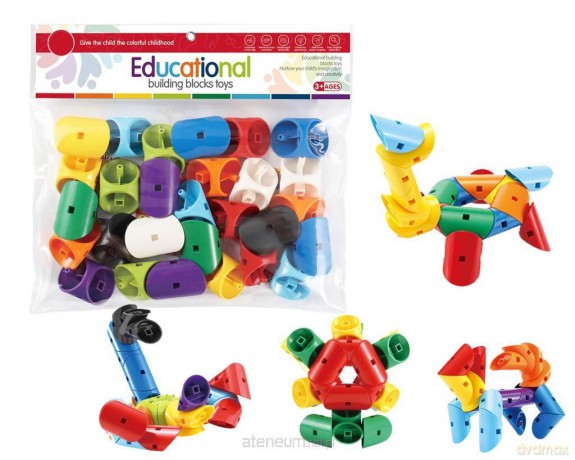 Klocki - puzzle 28 el. [KLOCKI]