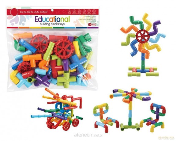 Klocki - puzzle 44 el. [KLOCKI]