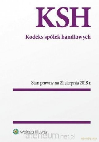 Kodeks spółek handlowych [KSIĄŻKA]