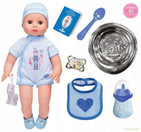 Lalka Kids Luis oddychająca Heartbeat 42 cm