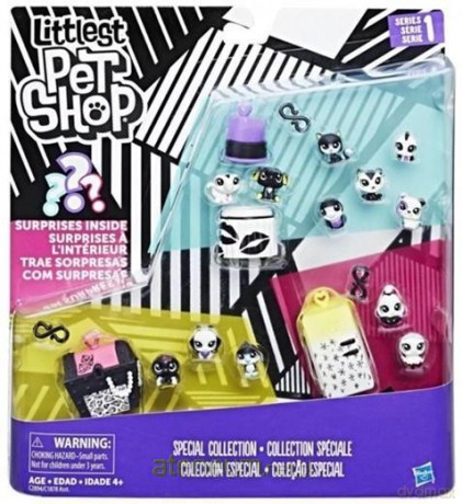 Littlest Pet Shop Black&White zestaw 1 [FIGURKA]