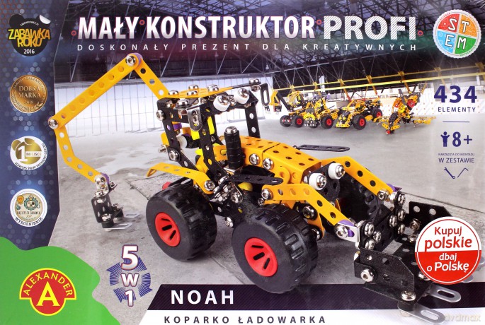 Mały konstruktor 5w1 - Noah