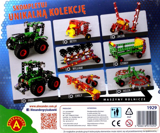 Mały konstruktor Maszyny Rolnicze - Jacob