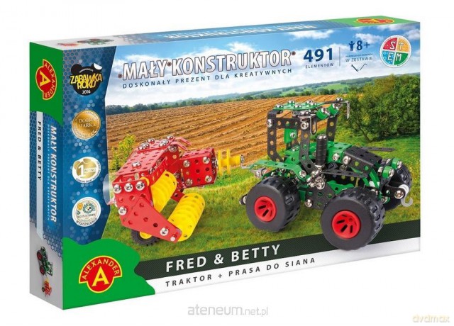 Mały konstruktor Maszyny Rolnicze- Fred&Betty