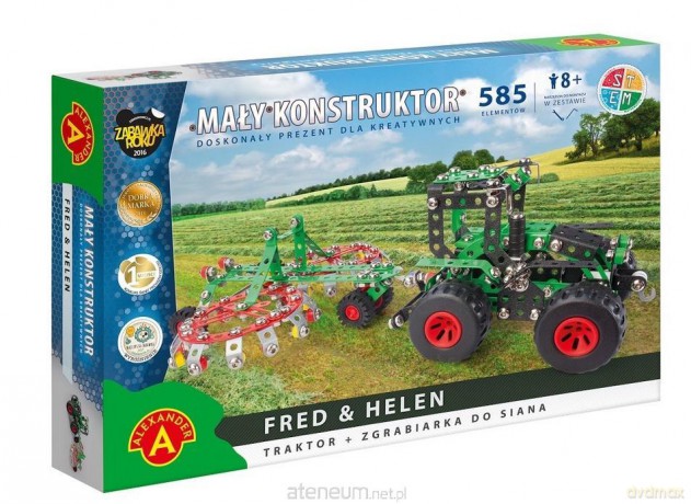 Mały konstruktor Maszyny Rolnicze- Fred&Felen