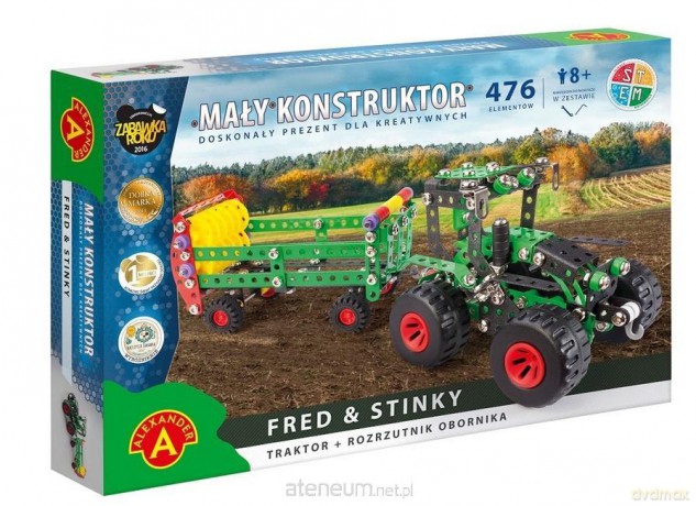 Mały konstruktor Maszyny Rolnicze-Fred&Stinky