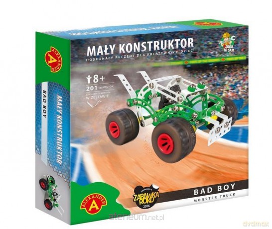 Mały konstruktor Monster Truck - Bad Boy