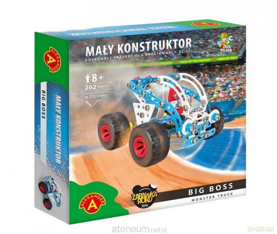 Mały konstruktor Monster Truck - Big Boss