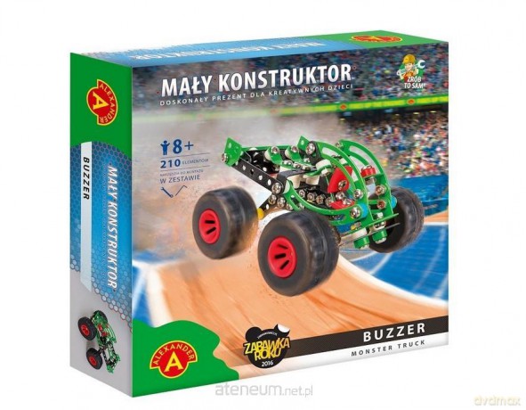 Mały konstruktor Monster Truck - Buzzer